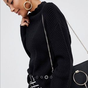 Tall High Neck Sweater